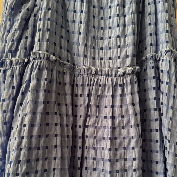 Blue Ruffled Dress - Picture 4 of 4